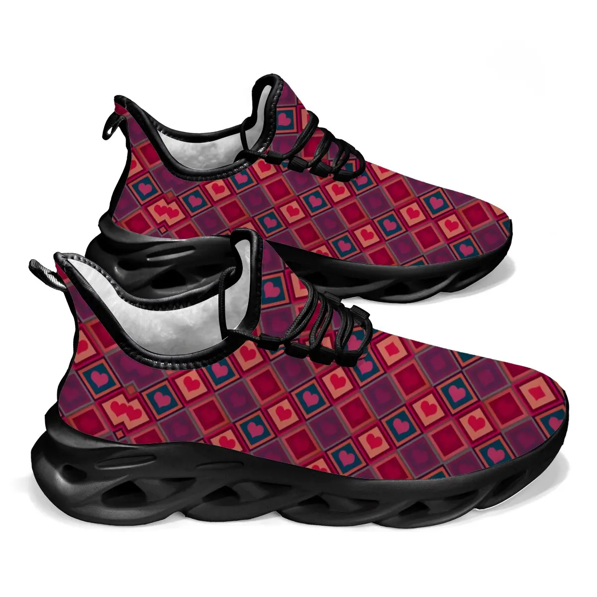 

2025 New Fashion Classic Breathable Women Sports Shoes Design School Girls Mesh Sneakers Cute Comfort Anti-Slip Men Casual Shoes