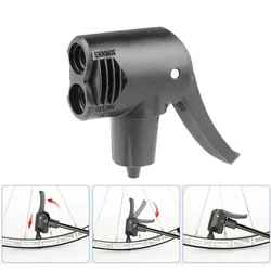 Bicycle Hand Floor Pump Air Nozzle Adapter Plastic Schrader/Presta Dual Head Convertor for MTB Road Bike Scooter Ball Inflation