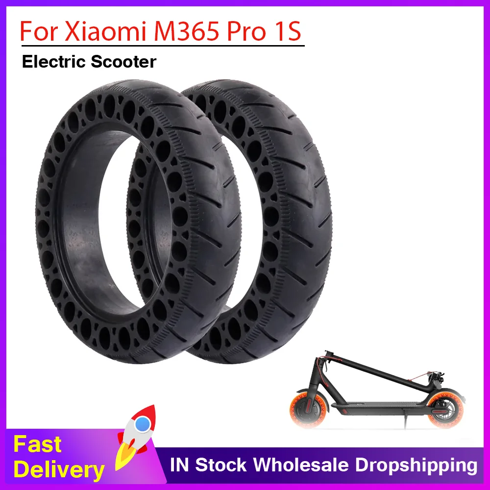 

9.5inch Anti-Explosion Solid Tire for Xiaomi M365 Pro 1S Pro2 Honeycomb Shock-absorbing Rubber Tyre Electric Scooter Accessories