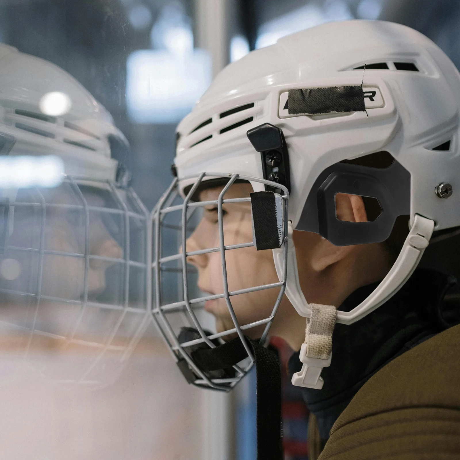 4 قطع من أغطية الأذن الرياضية الشتوية القابلة للإزالة لخوذات الدراجات النارية ملحقات حماية الأذن الآمنة