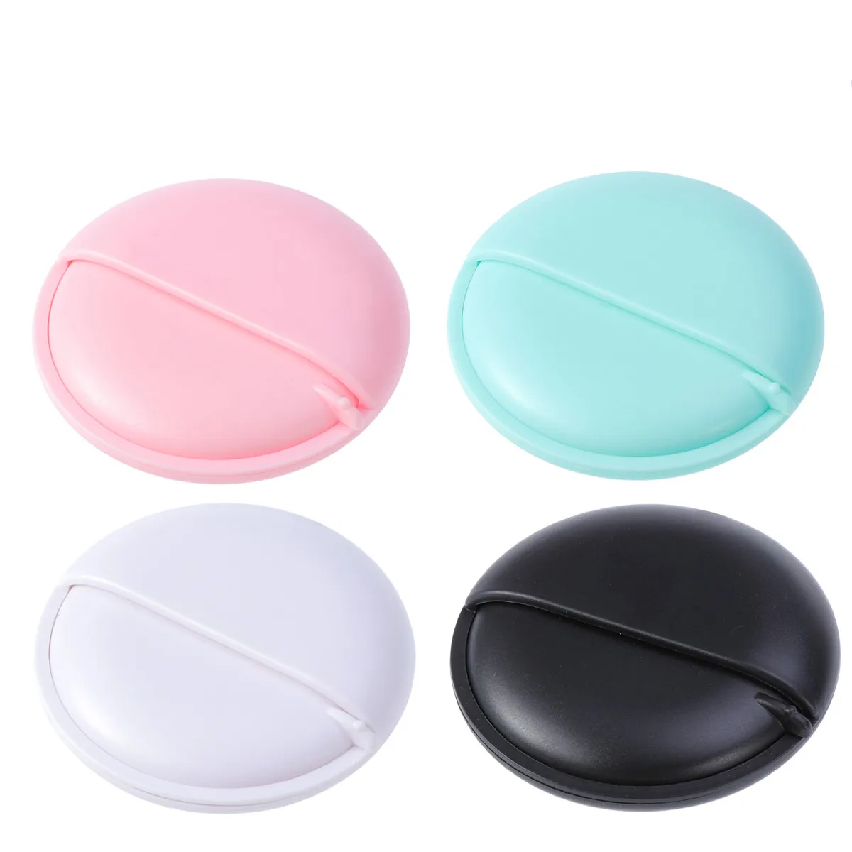 

6 Pcs Travel Pill Box Medicine Container Organizer Storage Sealer Holder Portable Mini Round Easy Opening Closing Camping