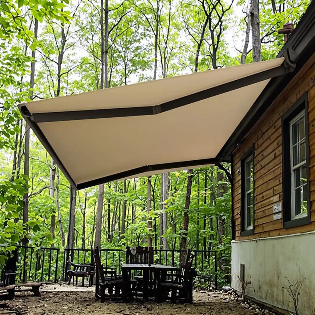 

Multi Scenario Applicable Large Sized Sunshade Easy To Install Wall Mounted Canopy High Quality Durable Full Cassette Awning