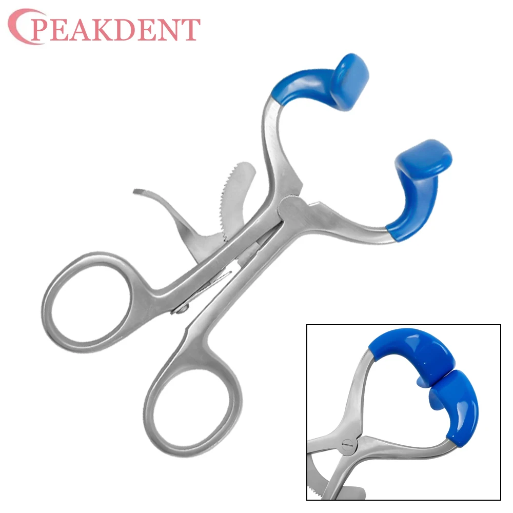 

Dental Mouth Retractor Stainless Steel Cheek Retractors Dental Retractor Orthodontic Opener Oral Molt Gag Surgical Instruments