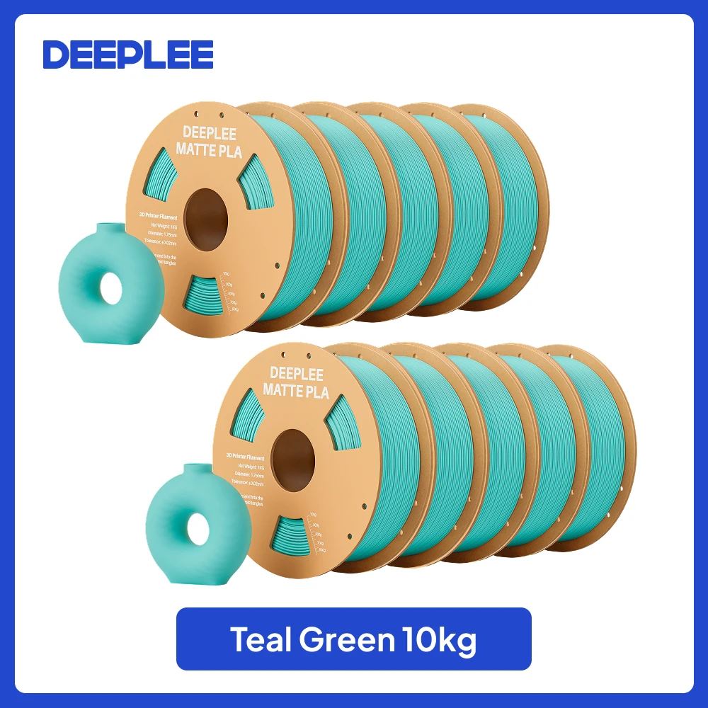 DEEPLEE 2KG mat PLA-filament 1,75 mm 3D-printen voor FDM 3D-printer PLA roze Deeplee-filament
