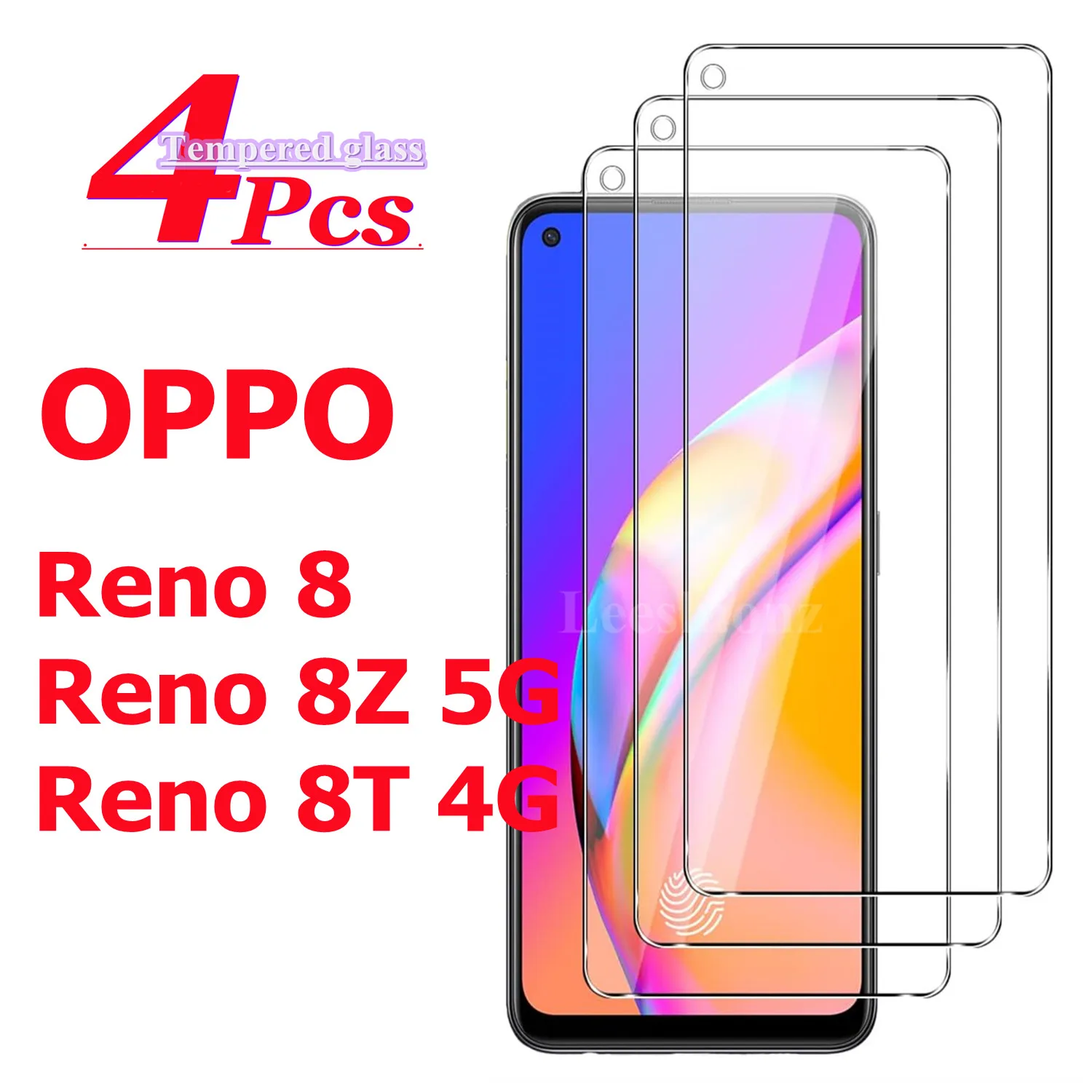 

999D Tempered Glass For oppo Reno8 8T 8Z Screen Protector Glass Film