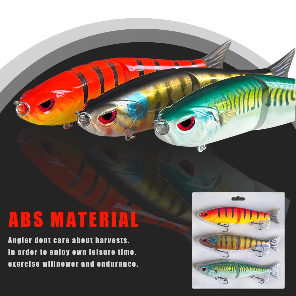 

3pcs Fishing Balam Lure Madness Swimbait 115mm/180mm Big Bait Sea Fishing Hard Lure Giant Jointed Baits Leurre leurre balam