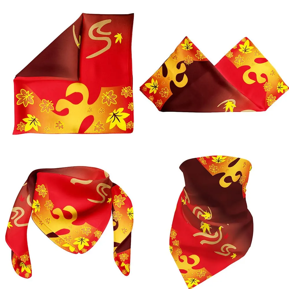 Foulard de Cosplay Impact Gorou Warriomi Keqing Baal Kazuha, Lumine Diluc Klee, Tighnari, Accessoires de Costume