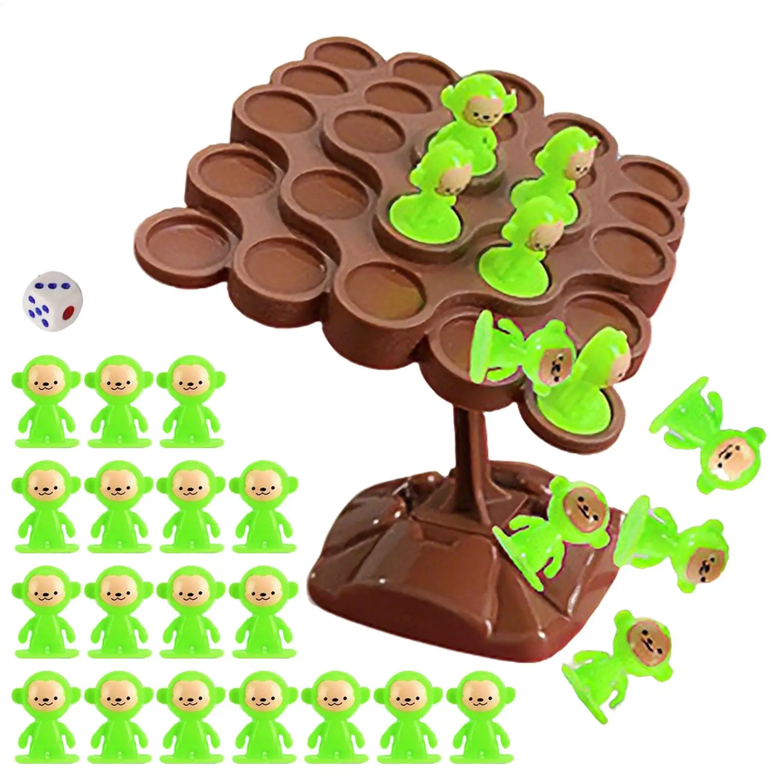 Monkey Balance Tree Focus Balance Training Children's Toys Folding Music Series Parent Child Interactive Board Game