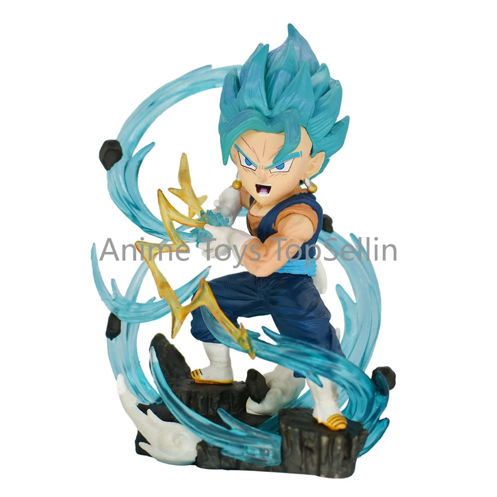 10cm Anime Dragon Ball Z Vegetto Goku Figure PVC Action Figures Collection Model Toys Gifts