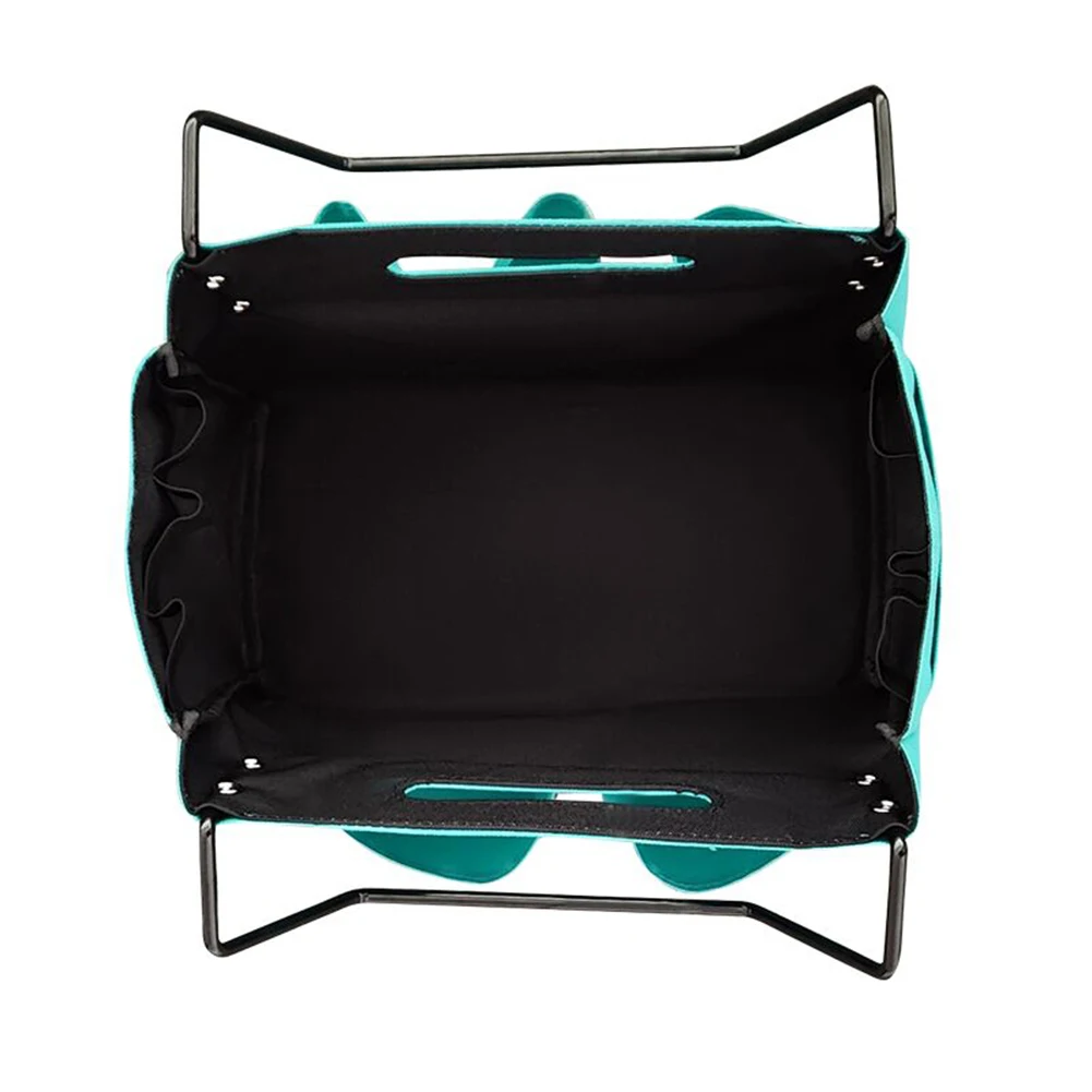 

Telescoping Ladder Tool Bag Folding Tool Pouch Waterproof Oxford Cloth Tool Pouch with Pockets for Carpenter Plumber Electrician
