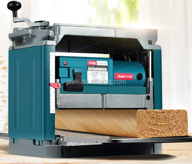 Wood Thickness Planer Machine  Portable 12inch Electric Tool Wood Planer Woodworking Wood Machine Planer
