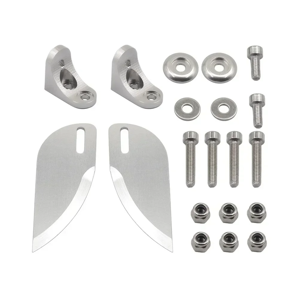 55*21mm RC Model Boot Watermes Turn Vinnen voor 60-75 cm Elektrische/Nitro Power Afstandsbediening boten Feilun FT012 FT011 Onderdelen