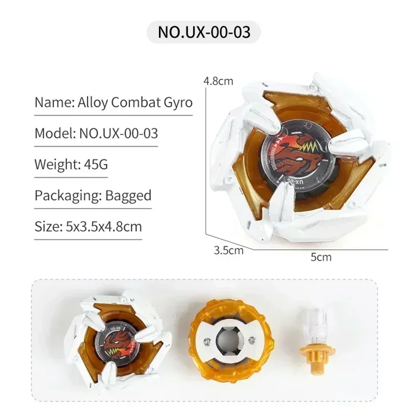 Takara Tomy Beyxs UX Gyro Flame Serie UX-01, UX-08, UX-11, UX-15-01, Geburtstagsgeschenk, Wettbewerbsfähiger Gyro aus Legierung, Kampfspielzeug für Jungen. – Detail 9
