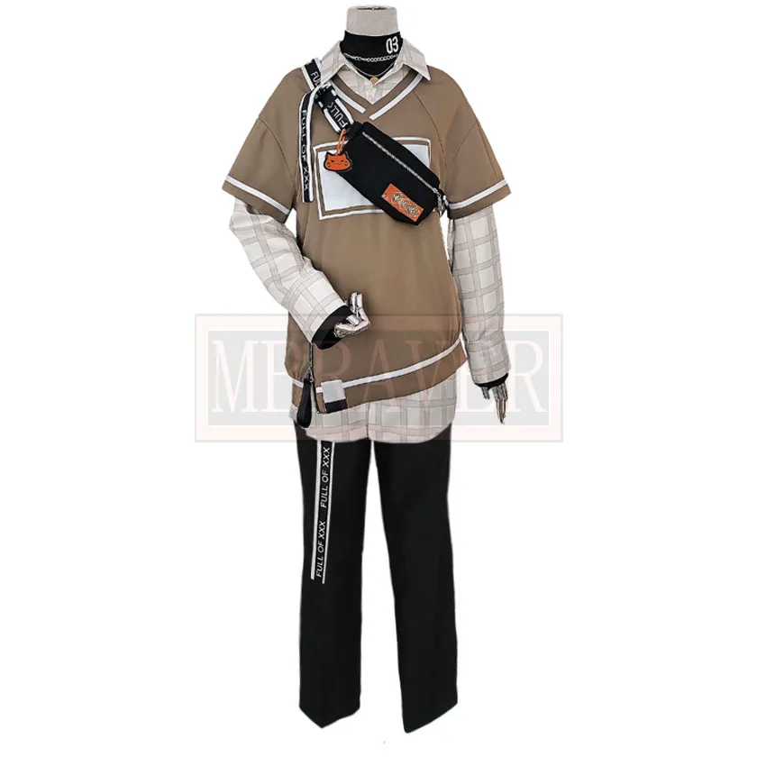 Vtuber NIJISANJI Nocytx Alban Sonny Cosplay Costume Party Christmas Halloween Custom Made Any Size