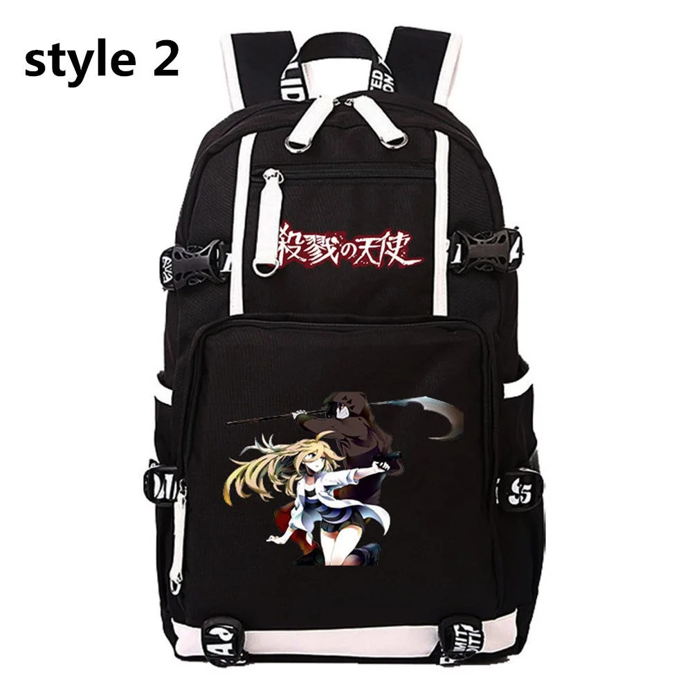 Anime Angels of Death Backpack Cosplay School Bag Rucksack Laptop Bag Mochila Rucksack Girls Boys