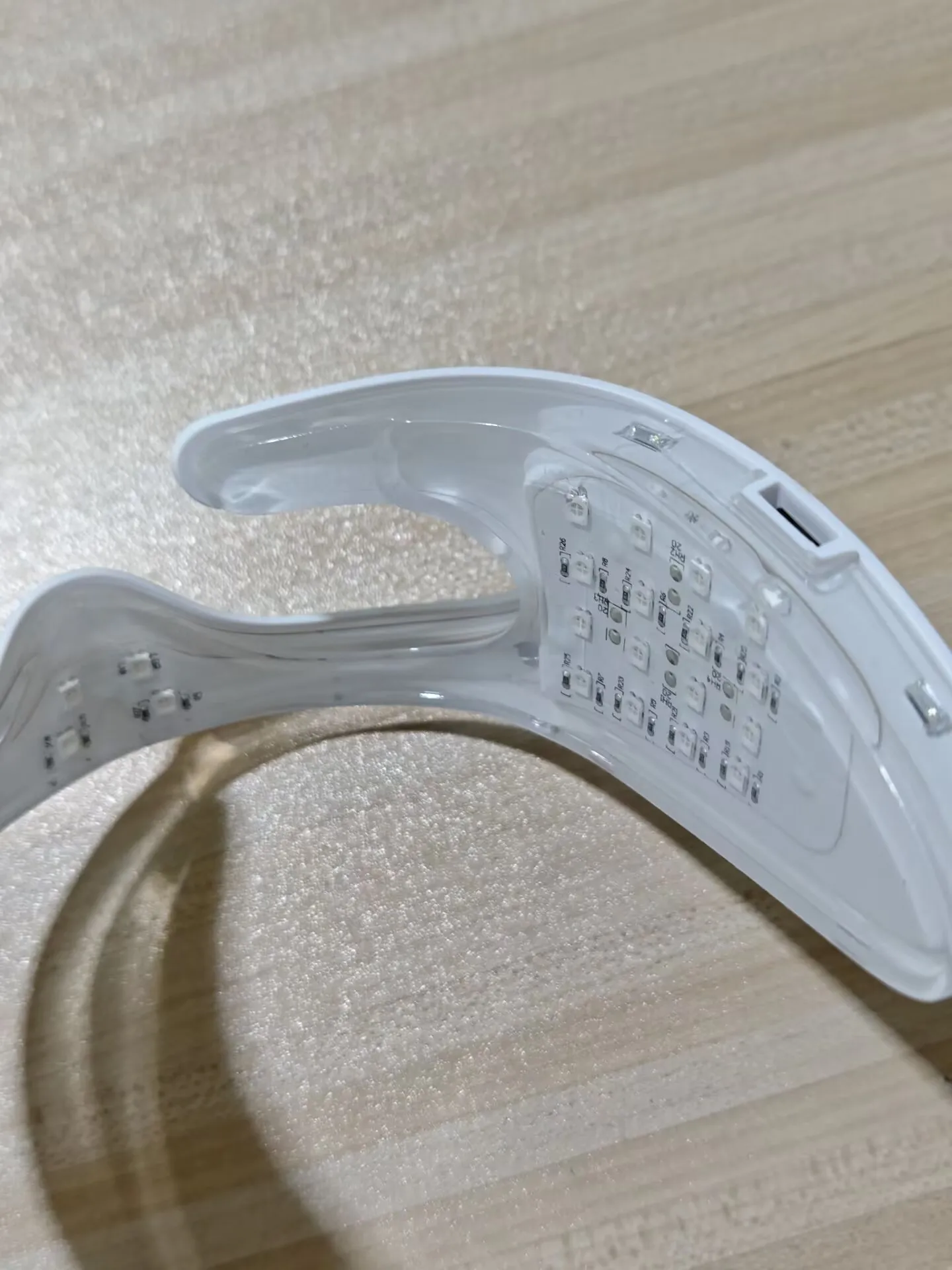 

Electric Eye Massager with Red LED Light - Anti-Wrinkle Treatment, Relieve Eye Fatigue & Puffiness, Portable Design