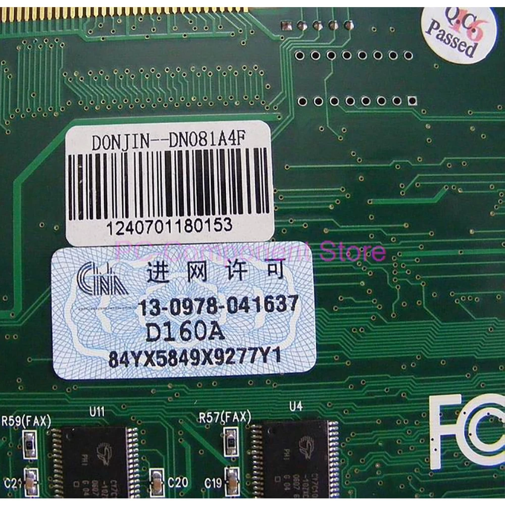 Carte vocale 2.5 DONJIN-DN081A D081A-PCI REV:2.3