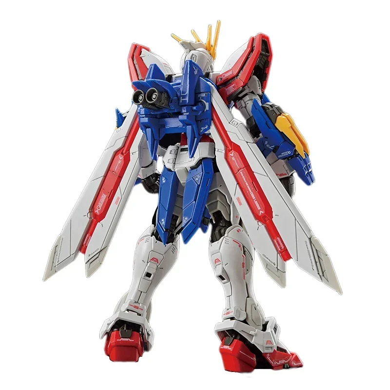 Bandai Origina RG 1/144 Gundam GF โมเดลประกอบ13-017NJII ตุ๊กตาขยับแขนขาได้อนิเมะของเล่นสะสมของขวัญวันหยุดวันหยุดสำหรับเด็ก