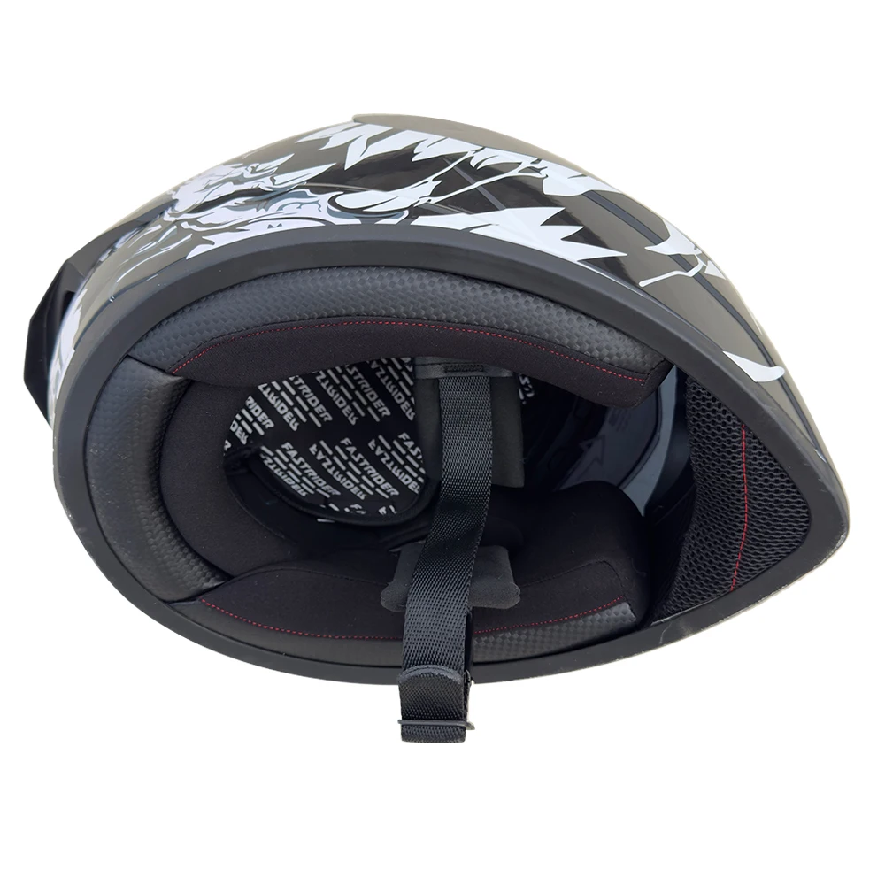 Atmungsaktive Motorrad Helm Einsatz Liner Kappe Kissen Pad Schnell trocknend Schweiß Wicking Helm Isolierung Futter Pad – Detail 14