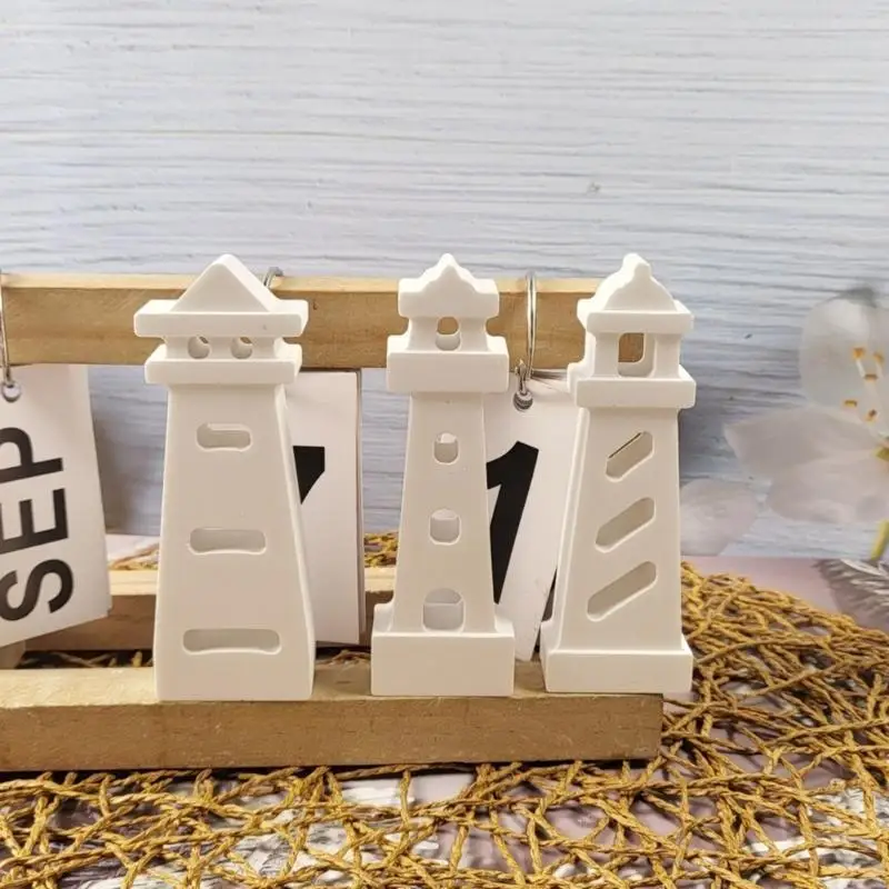 

Practical Sturdy Silicone Mould Portable Accessory for Making Resin and Plaster Lighthouse Models With Ease Designs