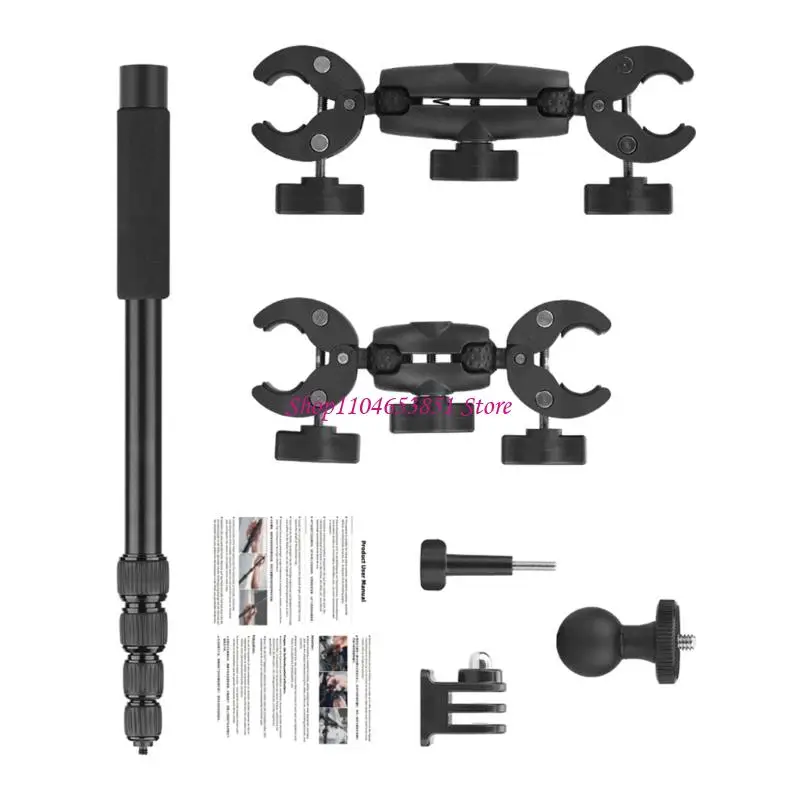 

Зажима вращающаяся шаровая головка крепления камеры с антиксуновыми зажидками и расширяемой совместимости рука