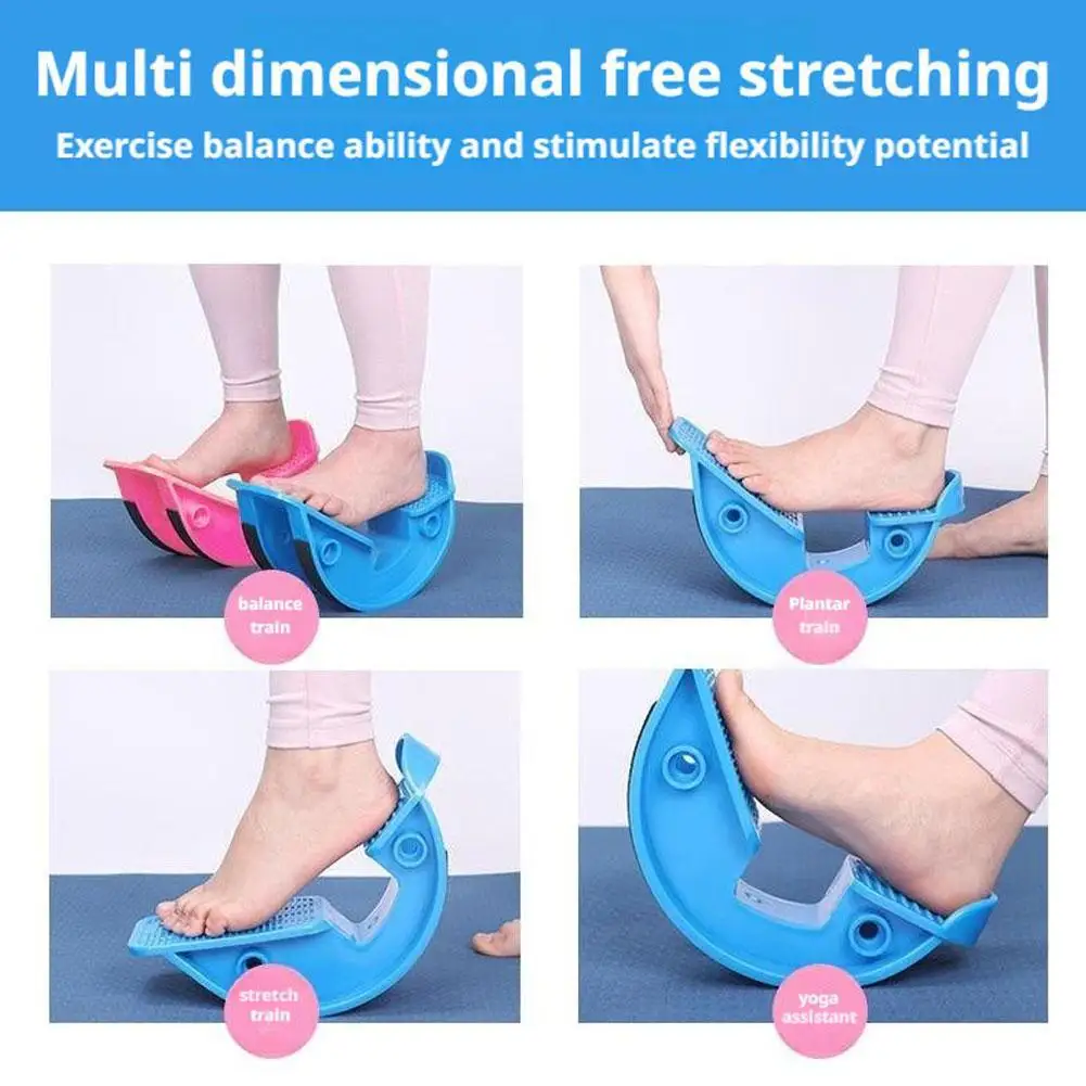 نقالة القدم الروك الذراع العجل الكاحل تمتد مجلس تمتد اليوغا اللياقة البدنية اليوغا اللياقة البدنية منحني تمتد أداة #5