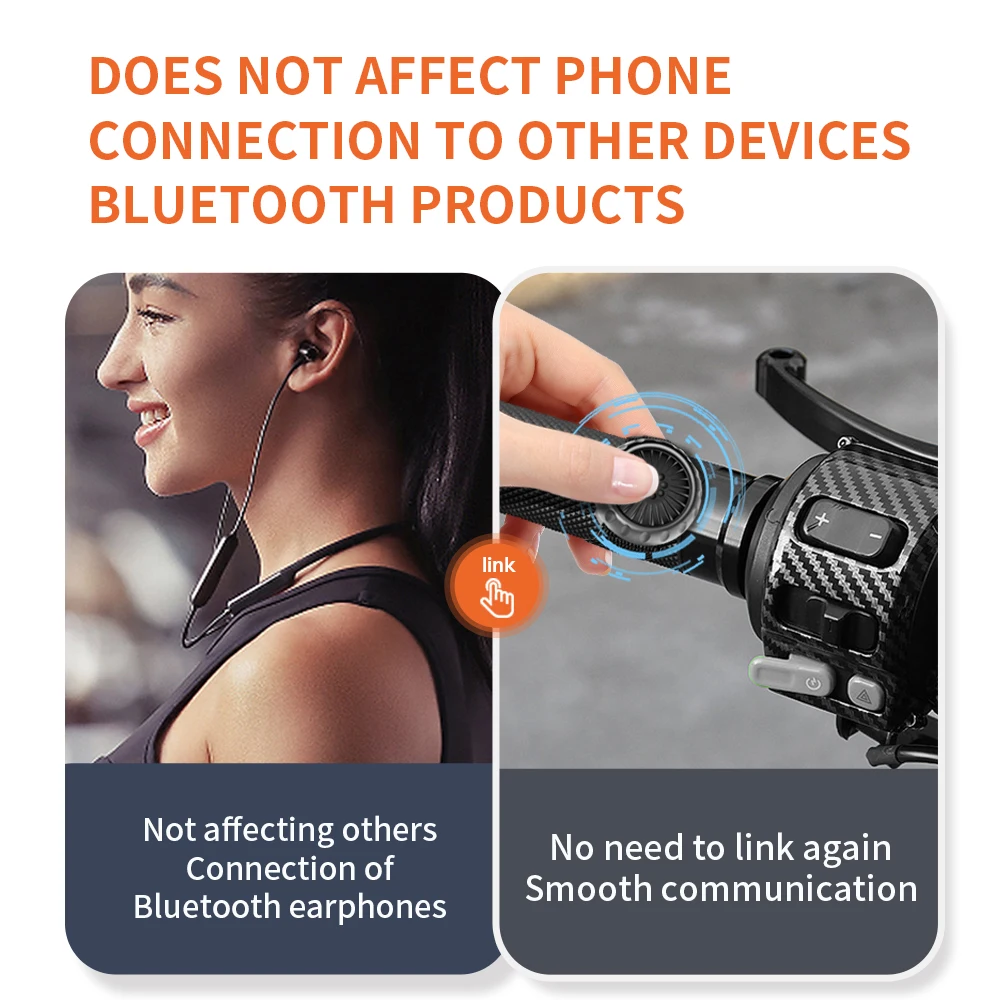 Botón de walkie-talkie inalámbrico compatible con Bluetooth, manos libres PTT para Android e ios para Zello Work