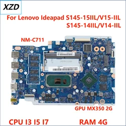 GS44D/GS54D NM-C711 Mainboard For Lenovo IdeaPad S145-14IIL S145-15IIL V14-IIL V15-IIL Laptop Motherboard WITH I3 I5 I7 CPU DIS