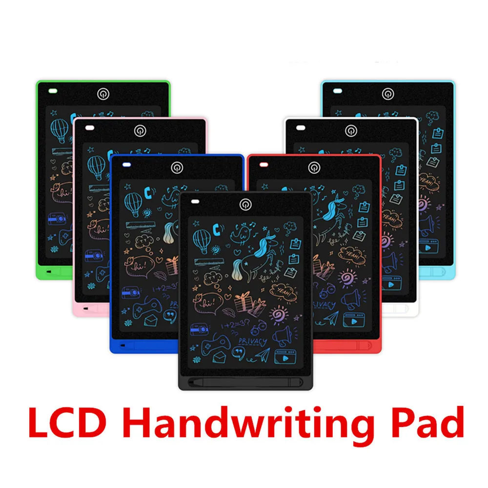 Tablero de dibujo electrónico para niños, tableta de escritura LCD de 12 pulgadas, juguetes educativos Montessori, juguetes de dibujo, regalos para niños