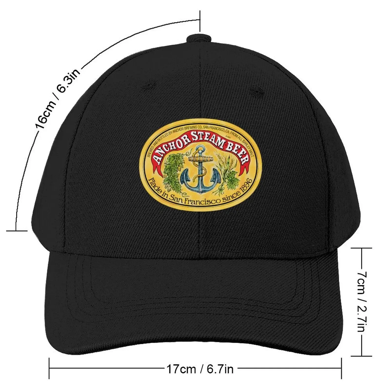 Anchor Steam Beer Baseball Cap foam party Hat Mountaineering Man Women's