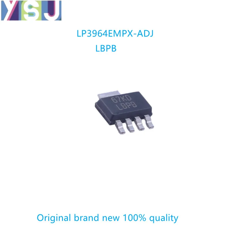 

LP3964EMPX-ADJ LP3964EMPX-ADJ/NOPB IC REG LIN POS ADJ 800MA SOT223