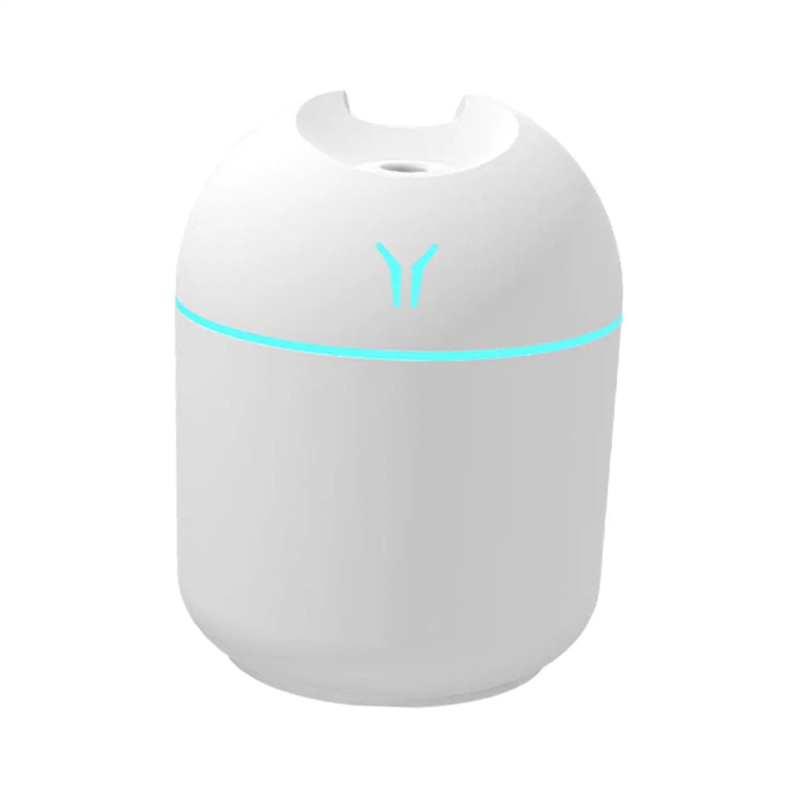 250ml Quiet USB Quiet with 7 Colors Light Desktop Humidifier Purifier Car Air Freshener for Gym Home Desktop Bedroom Living Room