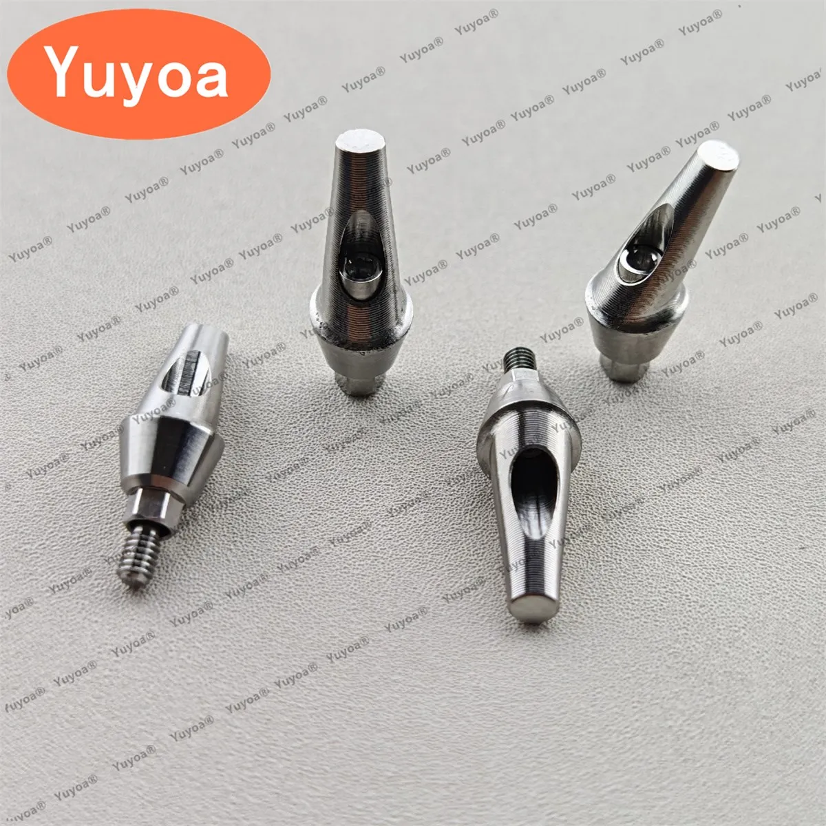 5Sets for Adin Angled Abutments Dental Implant Titanium Alloy Base