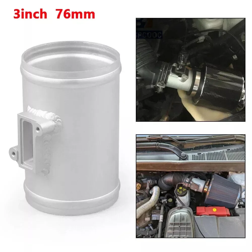 

76mm Air Flow Sensor Adapter Intake Meter Mount Base Air Flow Adapter for Nissan For Honda For Ford 3inch MAF