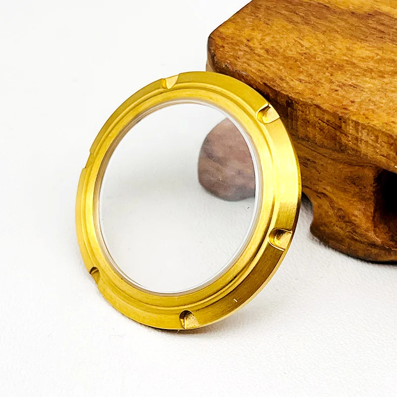 Transparent Watch Case Back Cover fits Seiko Mod SKX007 Turtle 6105 Tuna Can samurai Watch NH35 NH36 Watch Case Waterproof Back