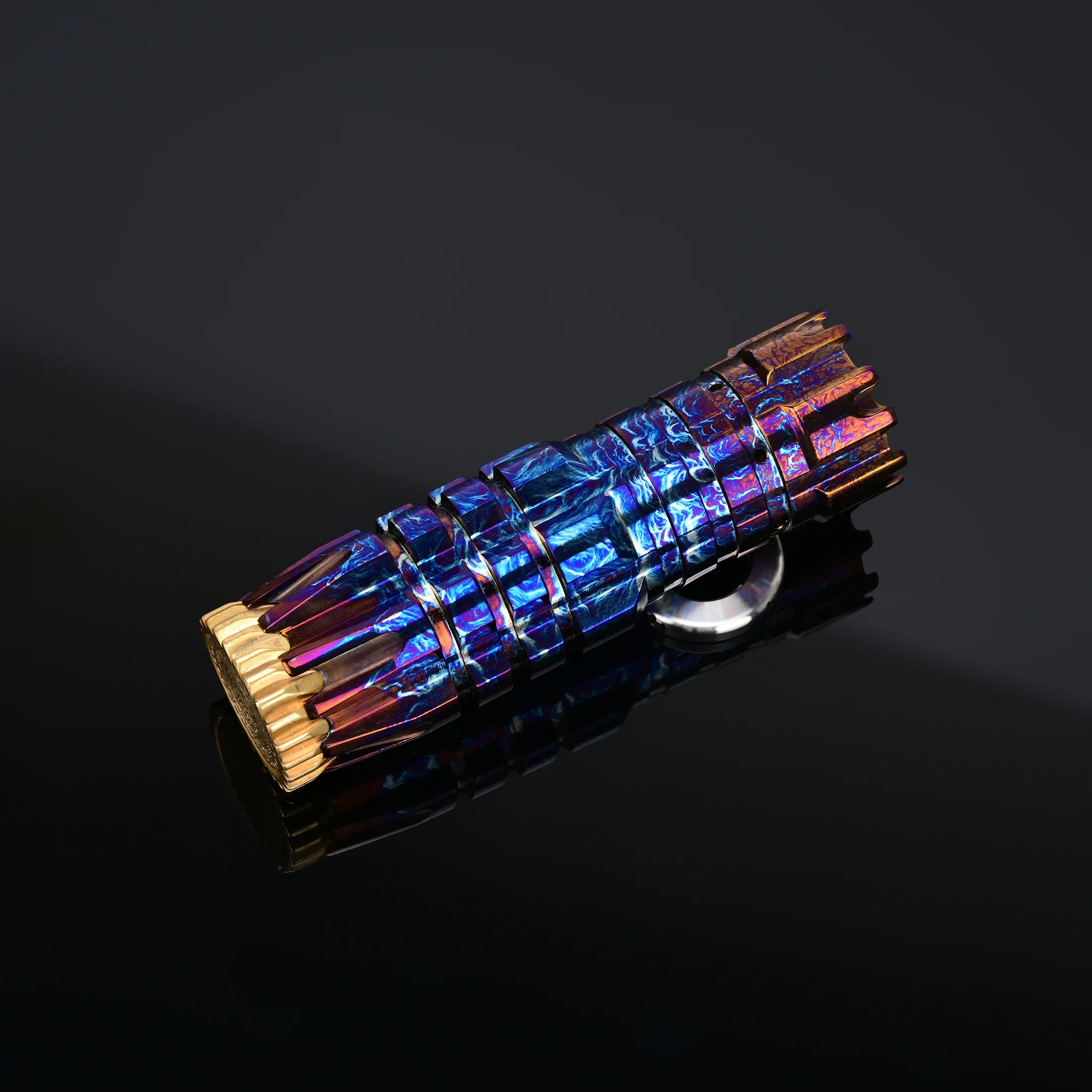 Wolfcoolvape Complyfe Predator 18650 Mech Mod Kit Titanium Alloy Mechanical Vape Mod for Advanced Vapers and Collectors