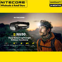 Night Running Light NITECORE NU30 Triple Output Lightweight Outdoor Headlamp built-in 1500mAh Li-ion Battery