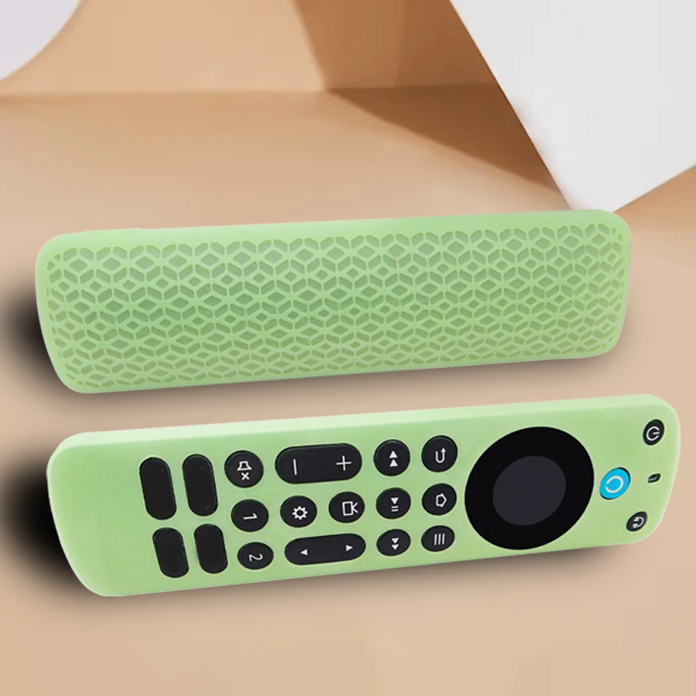 

Television Silicone Remote Control Cover Anti Lost Replacement for 2022 Alexa Voice Remote Pro