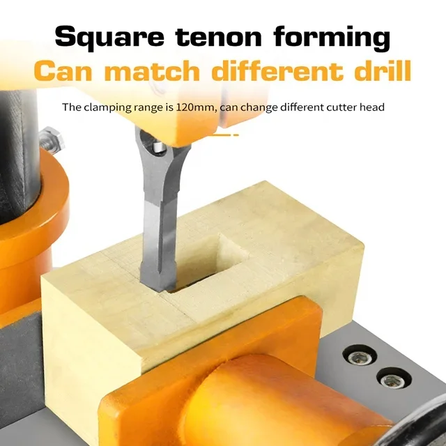 LUXTER  Woodworking Tenoning Machine Square Hole Machine Multi-function Mortise And Tenon Machine