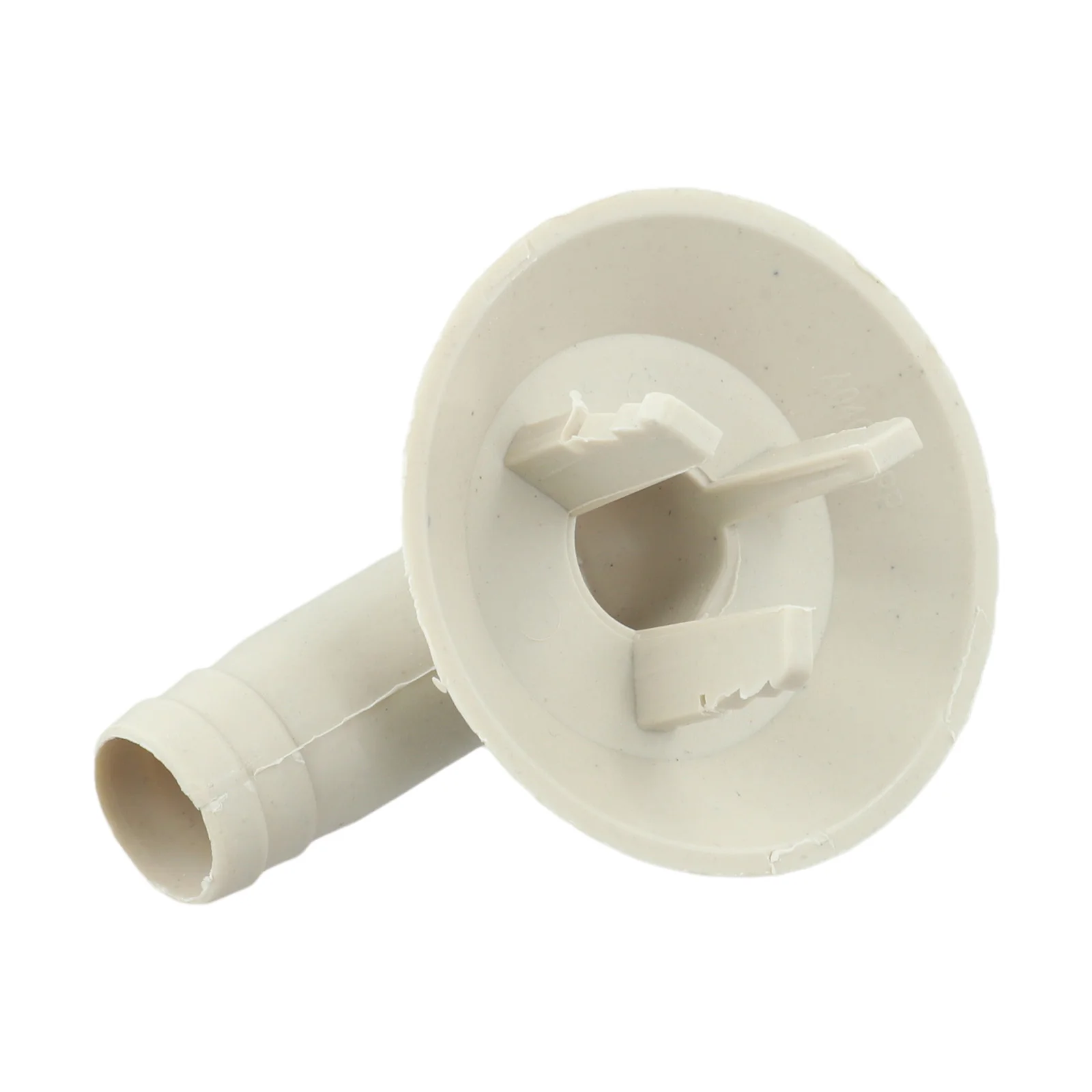 Effective and Long lasting Air Conditioner Connector Elbow, Three jaw Drain Hose Design, 26mm Diameter, White Color