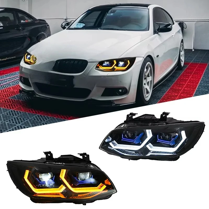 

For BMW M3 E93 E92 LCI 2011 2013 LED Head Lamp Front Head Lights Upgrade 2021 2023 LED Headlight