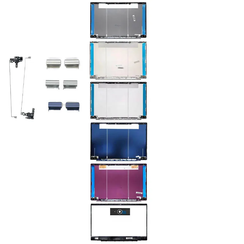 LCD Back Cover Front Bezel Hinges For HP Pavilion 15-CW 15-CS TPN-Q208 TPN-Q210 L25567-001 Hingecover Gray/White/Blue