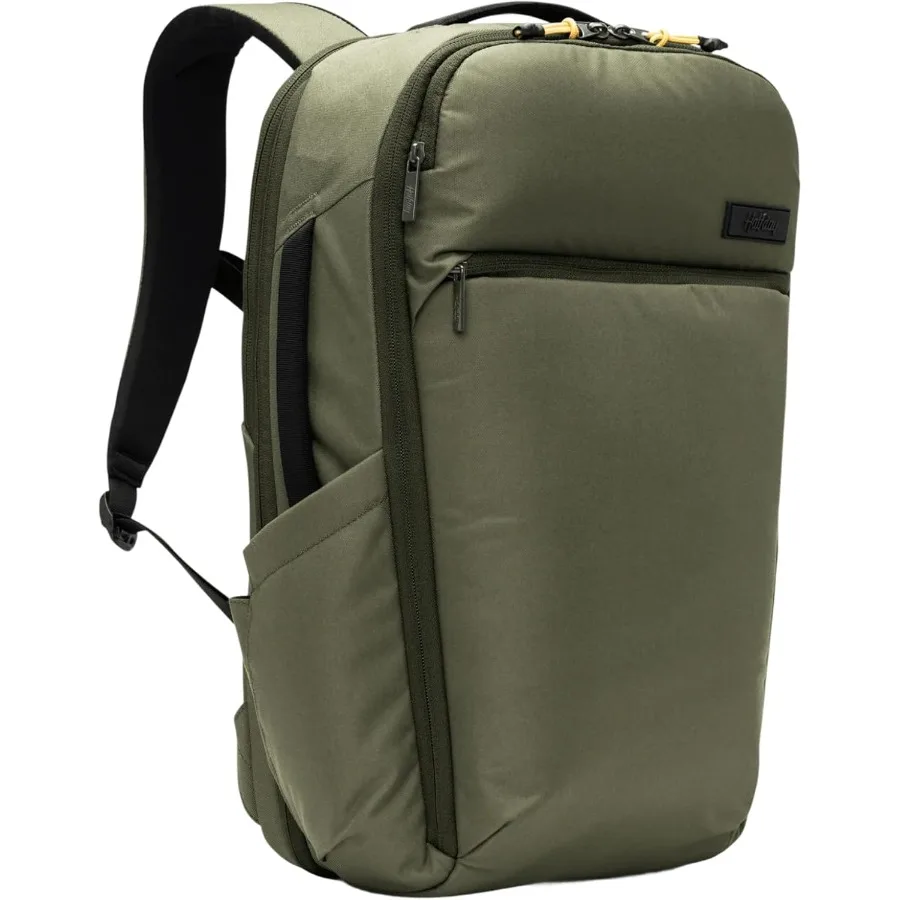 حقيبة ظهر للسفر الكل في واحد من Halfday Roamer مقاس 15 بوصة، مقصورة كمبيوتر محمول مدمجة في الأحذية/حقيبة الغسيل، حزام ستيرنوم مغناطيسي مبطن Shou