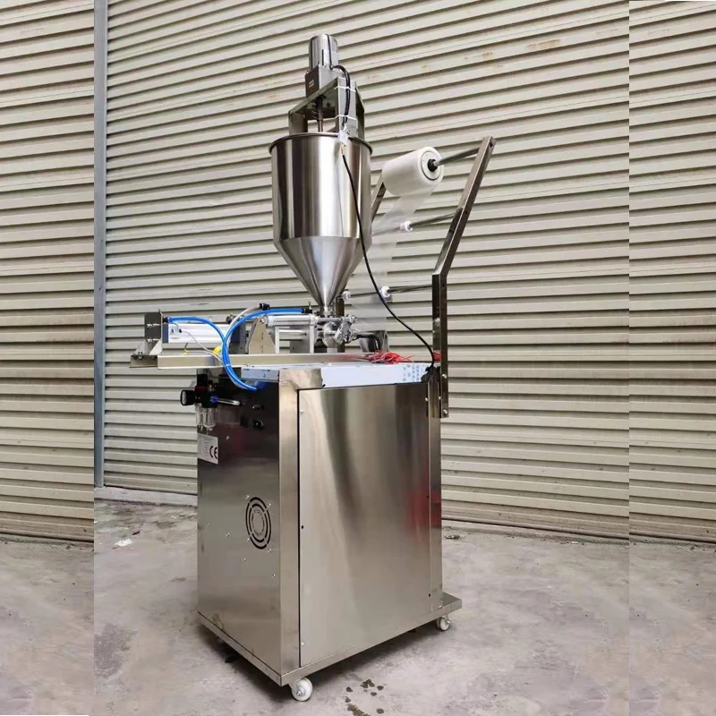 Automatic Chili Sauce Tomato Paste Packing Machine Small Pouch Honey Packing Machine