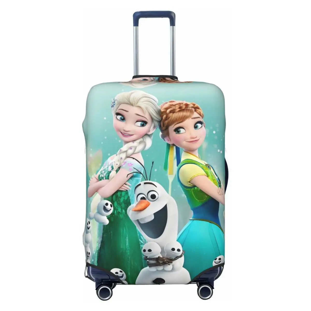 

Забавный чехол для чемодана с изображением героев манги, подходит для чемоданов 18-32 дюймов