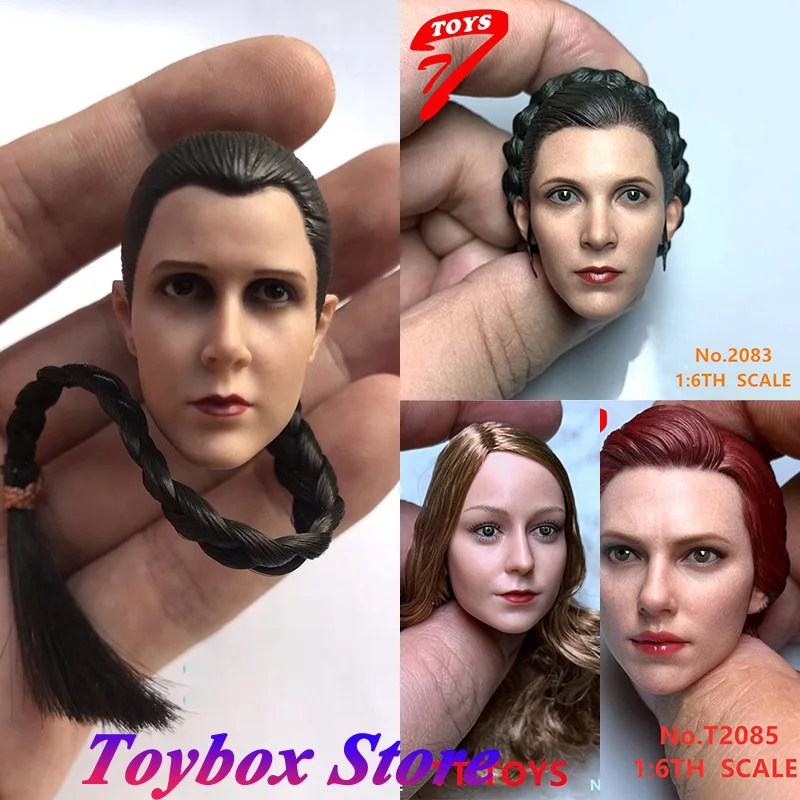 TTTOYS Origianl 1/6 Leia TQ210407 Tom Holland TQ210303 Wasp TQ210305 Supergirl T2085 Scarlett Johansson Delicate Head Sculpt