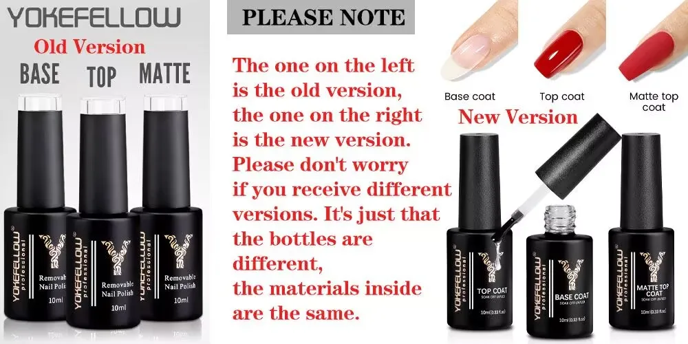 YOKEFELLOW 10 ml Gel-Nagellack, funkelnder roter Gel-Nagellack, Soak Off UV-LED-Gel-Lack, 122 Farben, Nagelkunst, Maniküre, Geschenke für Frauen – Detail 1