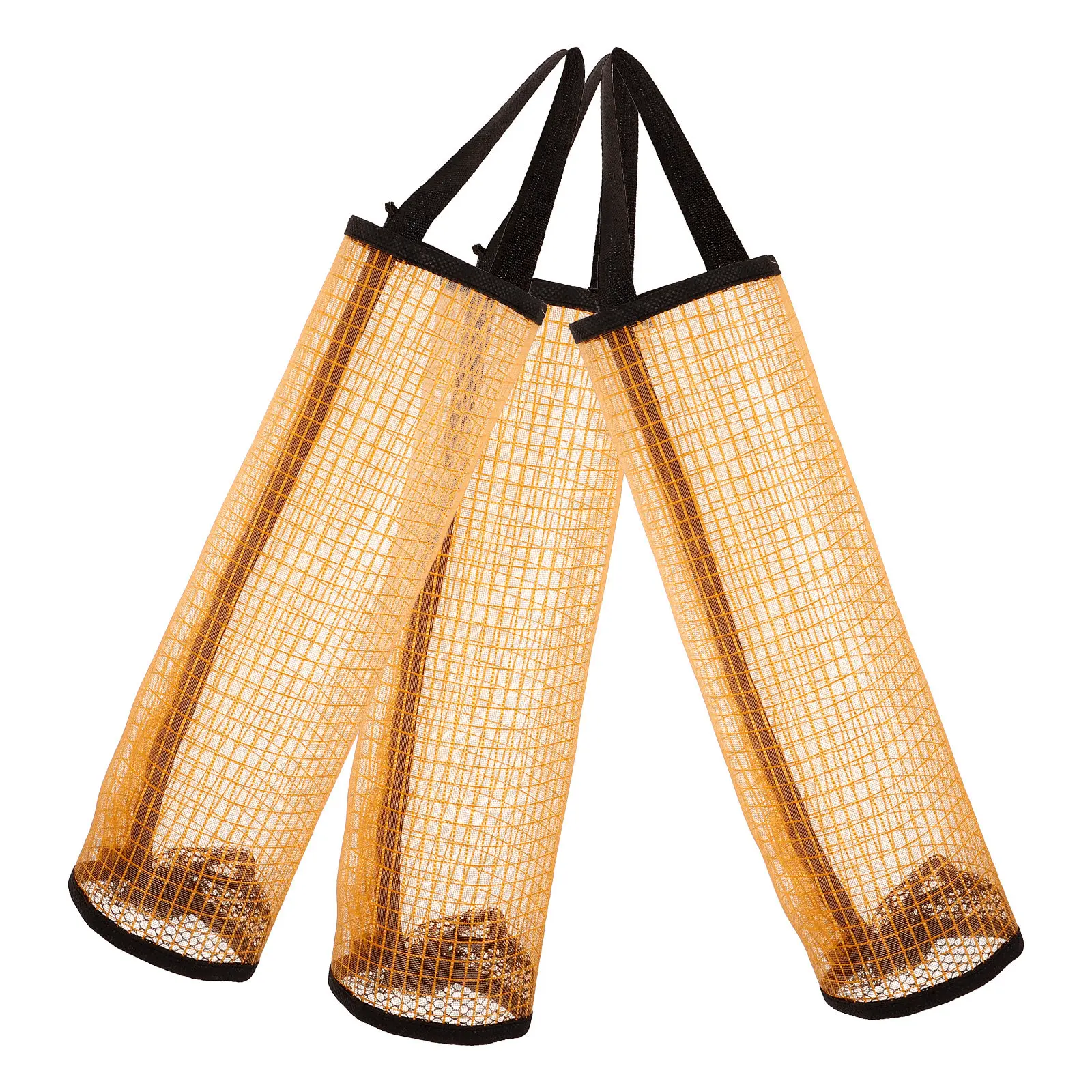 

3 Pcs Small Mesh Bag Bags Tennis Sports Storage Nylon Pouch for Balls Drawstring Dive