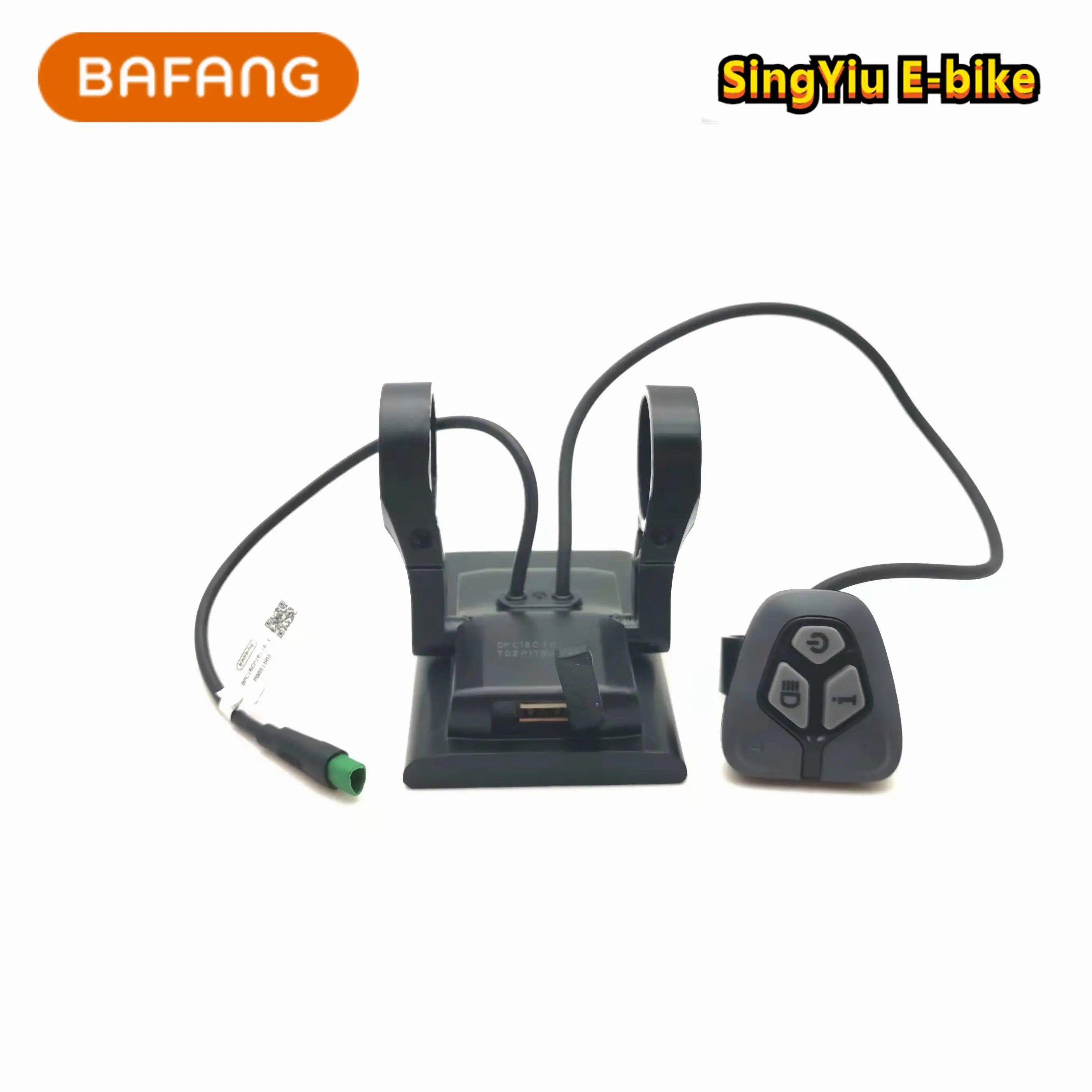 BAFANG-Full Color LCD Electric Bike Display, MID Motor, BBS0102HD, M620, G510, M400, G330, 36V, 48V, 52V, 8FUN