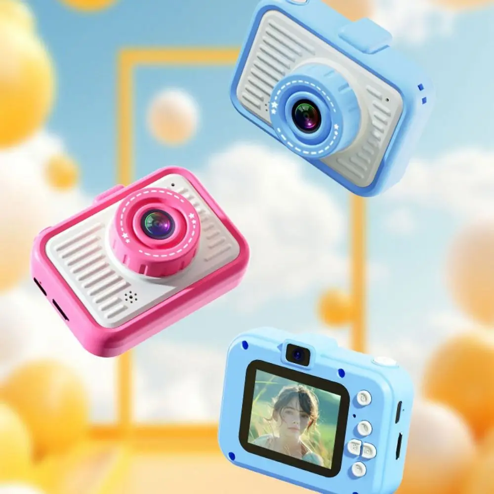 Vintage Camera X2 Mini Kindercamera Foto's maken Spiegelloze camera Speelgoed Kinderen Mini Digitale Camera HD Selfie Kinderen HD Camera Speelgoed Kinderen